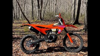 2024 KTM 350exc-f first ride impressions