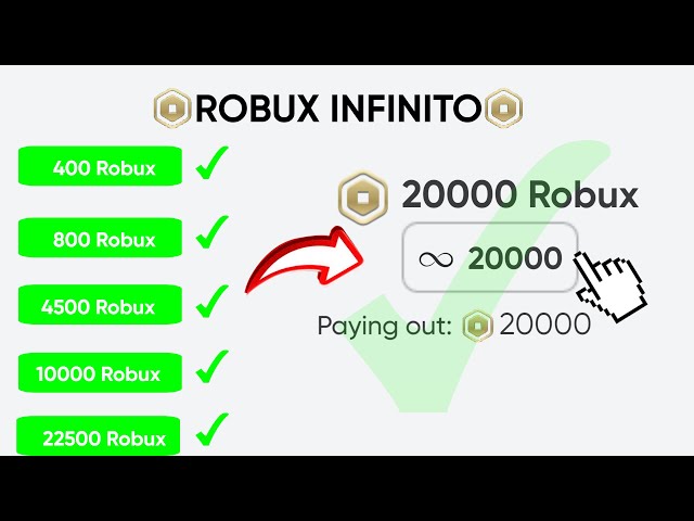 VAZOU COMO GANHAR R0BUX *INFINIT0* NO ROBLOX (R0BUX TODOS OS DIAS