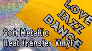 New Arrival:Soft Metallic Heat Transfer Vinyl For Diy One Cotton T-shirt screenshot 2