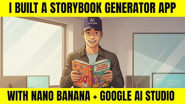 I Built a 30-Page Storybook App in JUST 5 Minutes with Google AI Studio