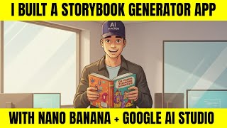 I Built a 30-Page Storybook App in JUST 5 Minutes with Google AI Studio screenshot 4