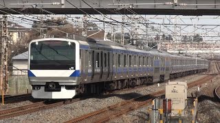 【JR東】常磐線 普通上野行 北小金 Japan Chiba JR Joban Line Trains
