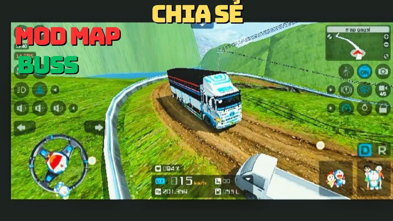 Chia sẻ mod map bus simulator Indonesia - yên game 8.11.25