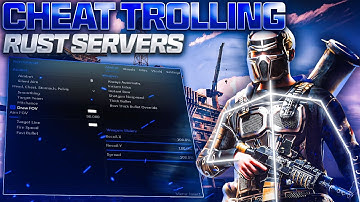 LEGIT CHEATING on WIPE DAY with the BEST RUST CHEAT...