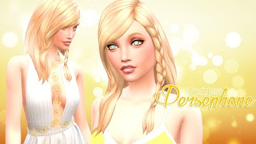Sims 4 CAS - Goddess Persephone