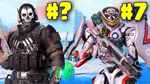 Ranking ALL LEGENDARY SKINS in COD Mobile from Worst to Best!