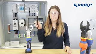 Klauke EK30IDML Battery Hydraulic Crimping Tool 6 - 120mm² | EK 30 ID ML