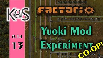 Factorio: Yuoki Mod Experiment - Co-op! Ep 13: Red Dust - Multiplayer 0.14