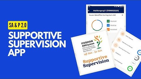 Supportive Supervision App | Version 1.0.2 | For Supervisors and CDPOs | #Sakshamanganwadi