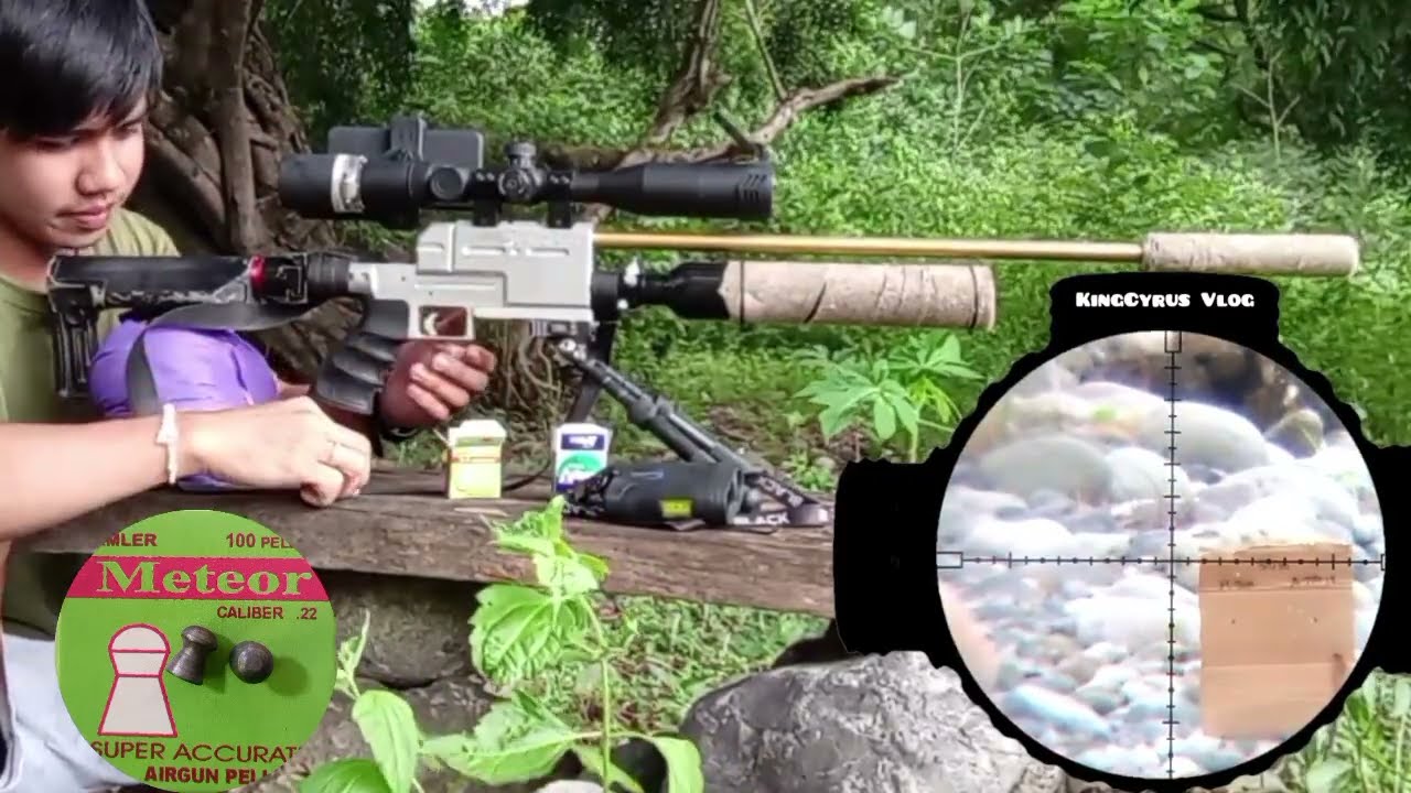 Manchester PCP Airgun - Accuracy Test  Philippine Made PCP 
