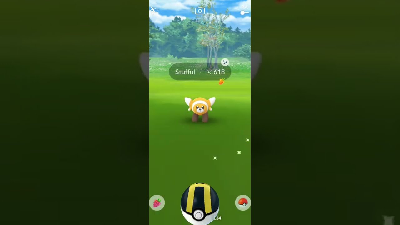 ✨ Stufful SHUNDO!! ✨ Was Caught! Pokemon Go