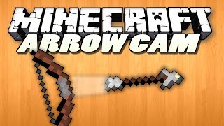 Minecraft Mods | ARROW CAM MOD (Follow your arrows!) | Minecraft (Mod Showcase)