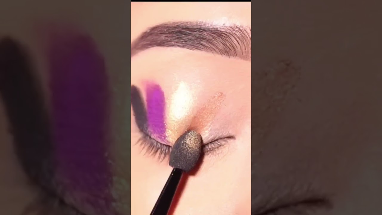 latest and simple eye makeup #latest #makeup #glammakeup #simpleeyemakeup