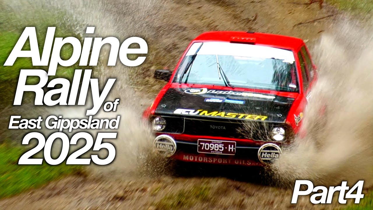 Alpine Rally of East Gippsland 2025 Part4 - featuring Australia's top ...