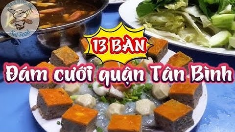 Naifood tổ chức tiệc cưới tại nhà quận Tân Bình