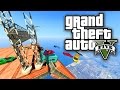 GTA 5 Online - BIGGEST AIRPORT MEGA RAMP + FAIL! (GTA V Online)