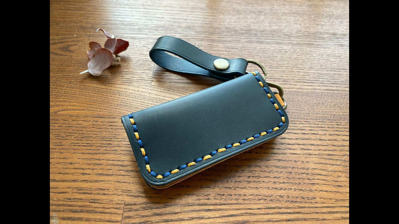自宅にお届けワークショップ 極小レザー財布 - 関口靴工房ワーク