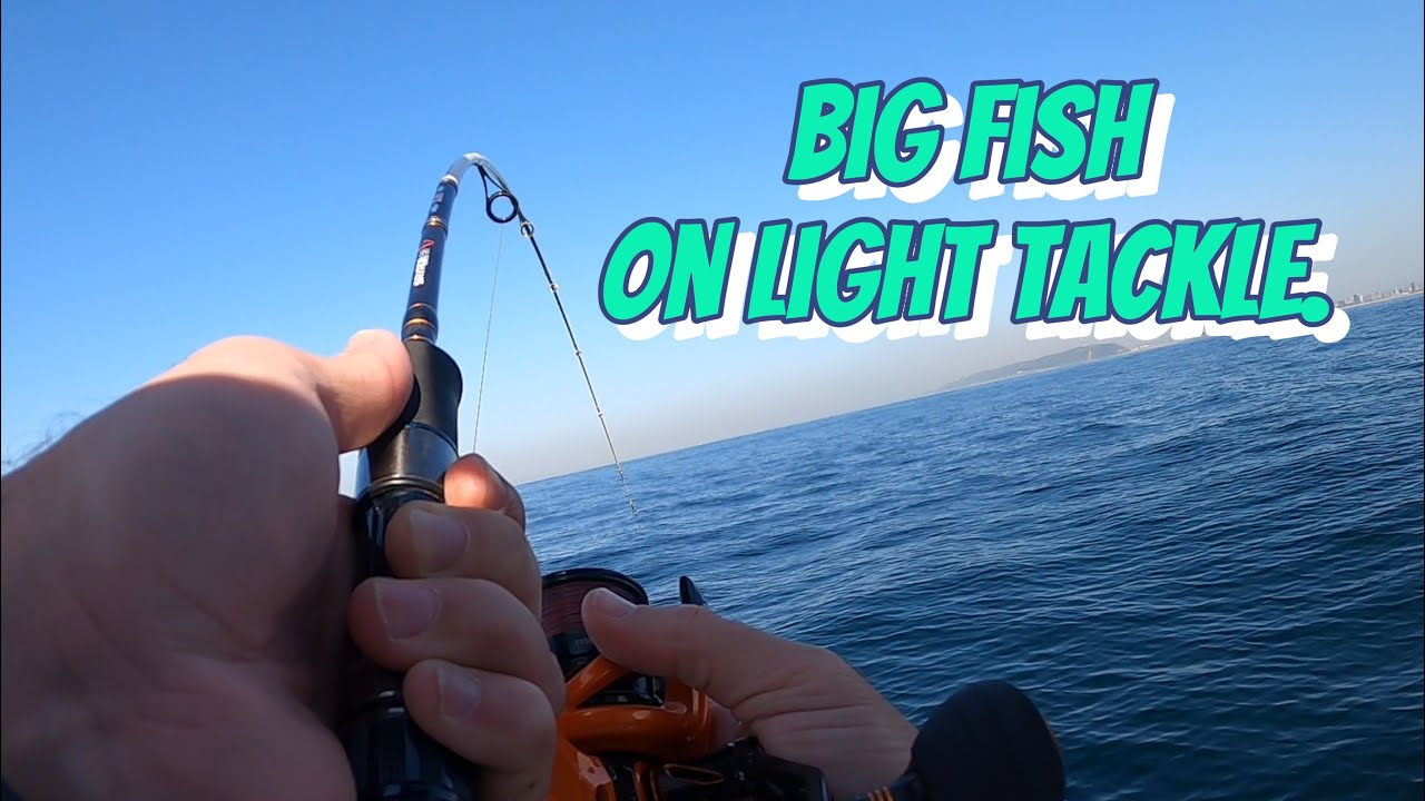 Fishing off Durban – BIG Fish on Light Tackle