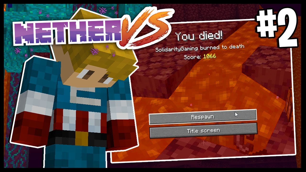 I LOST EVERYTHING!? | Nether Vs | Minecraft 1.16 Nether Challenge | #2 ...
