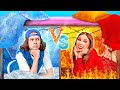 HOT vs COLD! Makeover in SECRET ROOMS - Crazy Family PRANKS | Funny Siblings Struggles by La La Life