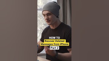 Part 2 | How to Recover Deleted Messages from iPhone 📱