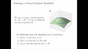 Neural Implicit Manifold Learning for Topology Aware Density Estimation