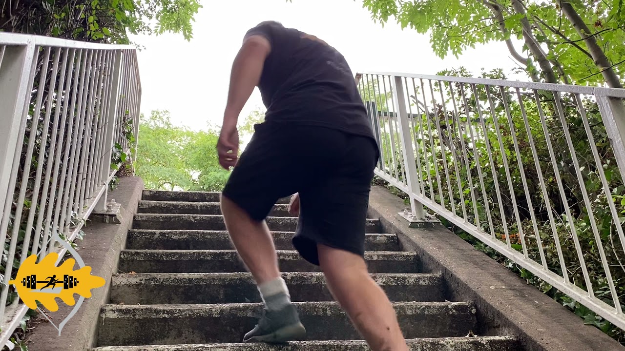 StreetGym® Retford - Workstation 2 - Stair Crawl - Uplift Retford