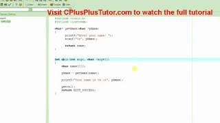 Famous C Programming Tutorial # 29   Returning Pointers to Local Variables from Functions   Part 3 HDx Wealth
