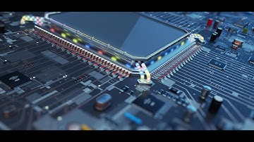 Circuit Board v.2 (C4D, AE)