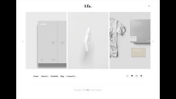 Lfa. - Creative & Minimal HTML5 Template