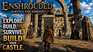 Building an EPIC Castle Fortress in Enshrouded! Part 1