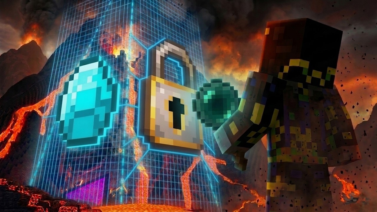 100 Hari Terisolasi Di Dunia Chunklock - Minecraft Indonesia