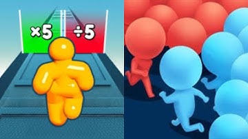 Tall Man Run vs Count Master - All Level Gameplay Android,iOS - NEW APK UPDATE GAMEPLAY