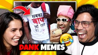 REACTING On Viral DANK MEMES With My Sister 🤣