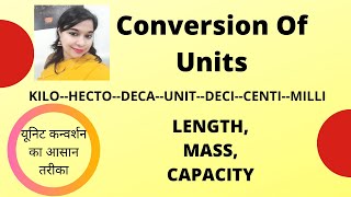 conversion of units of measurement|| Easier way of conversion Measurement of length,Mass,Capacity||