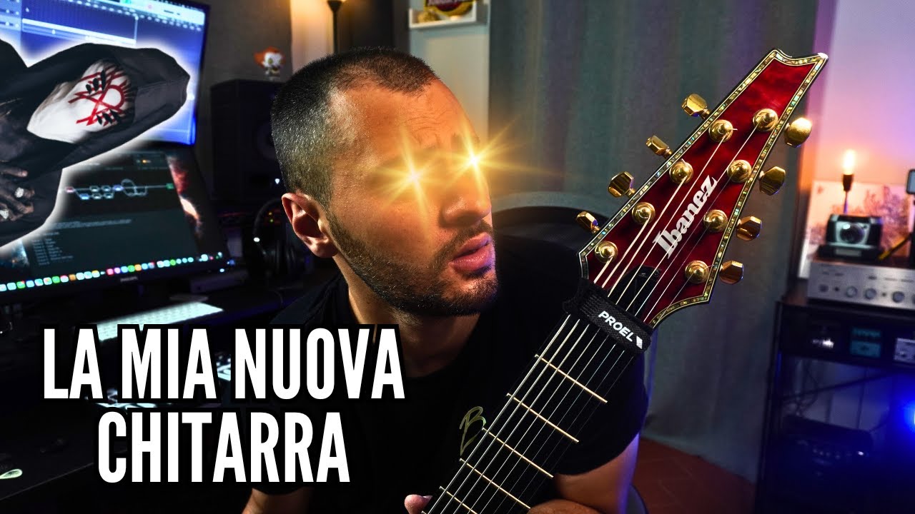 LA MIA NUOVA CHITARRA HA 8 CORDE !? - YouTube