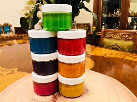 مشروع تجاري طريقة عمل مقشر ملون للجسم