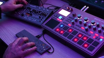 JMesa - Synthwadelic [Synthwave - Electribe 2, Roland Sh-01a, Op-Z - Dawless Hardware Jam]