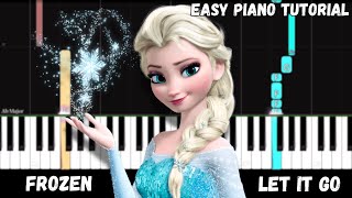 Frozen - Let It Go (Easy Piano Tutorial) chords