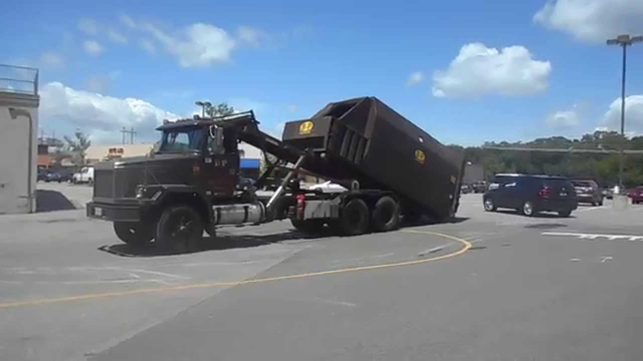 BP Trucking rolloff truck 25 YouTube