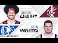 Cleveland Cavaliers At Dallas Mavericks Full Game Highlights Cleveland Cavaliers At Dallas Mavericks Full Game Highlights