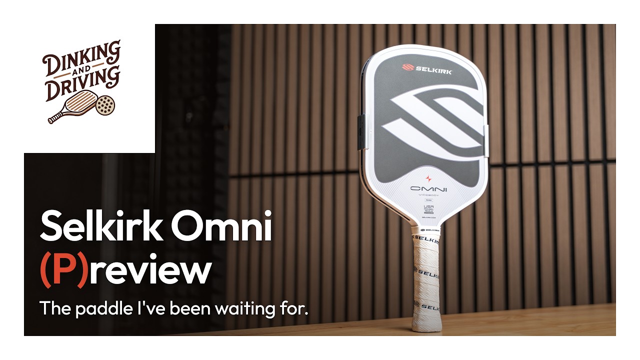 Selkirk Omni Pickleball Paddle (P)Review — The All-Court Boomstik 