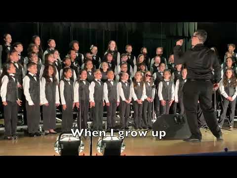 "When I Grow Up" (from Matilda the Musical) - BGEC Elementary Chorus