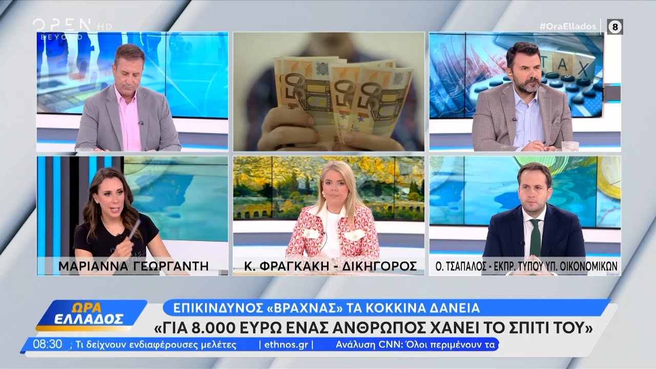 «Κόκκινα» δάνεια: «Για 8.000 ευρώ ένας άνθρωπος χάνει το σπίτι του» | OPEN TV