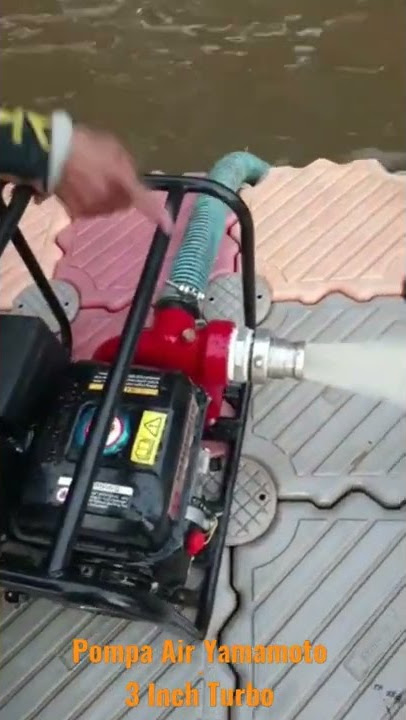 Waterpump Turbo Atau Pompa Air Yamamoto 3 Inch Turbo Mesin Gx 390