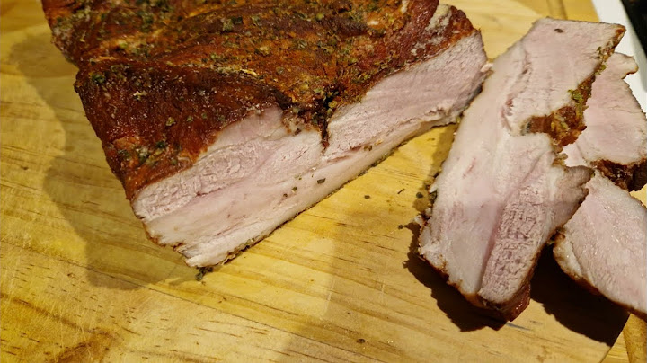 Bacon in the shell like smoked Christmas.