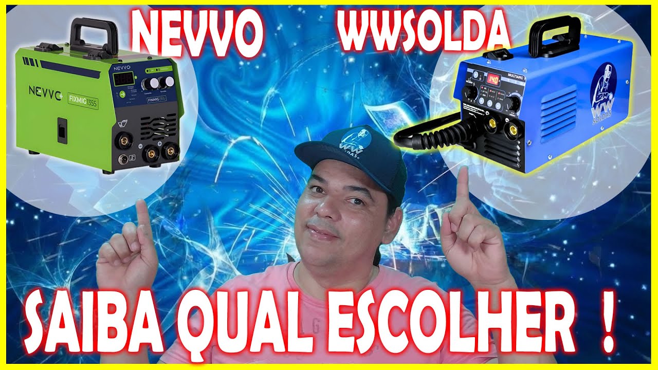 TODAS DIFERENÇAS DA MIG SEM GÁS DA NEVVO FIXMIG 1355 DA WWSOLDA Multiarc 148 Plus !