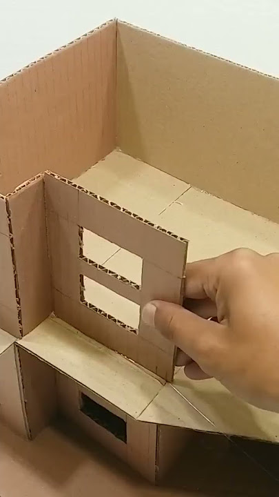 beautiful cardboard dream house