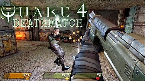 Quake 4 2021 Multiplayer Gameplay - The Fragging Yard