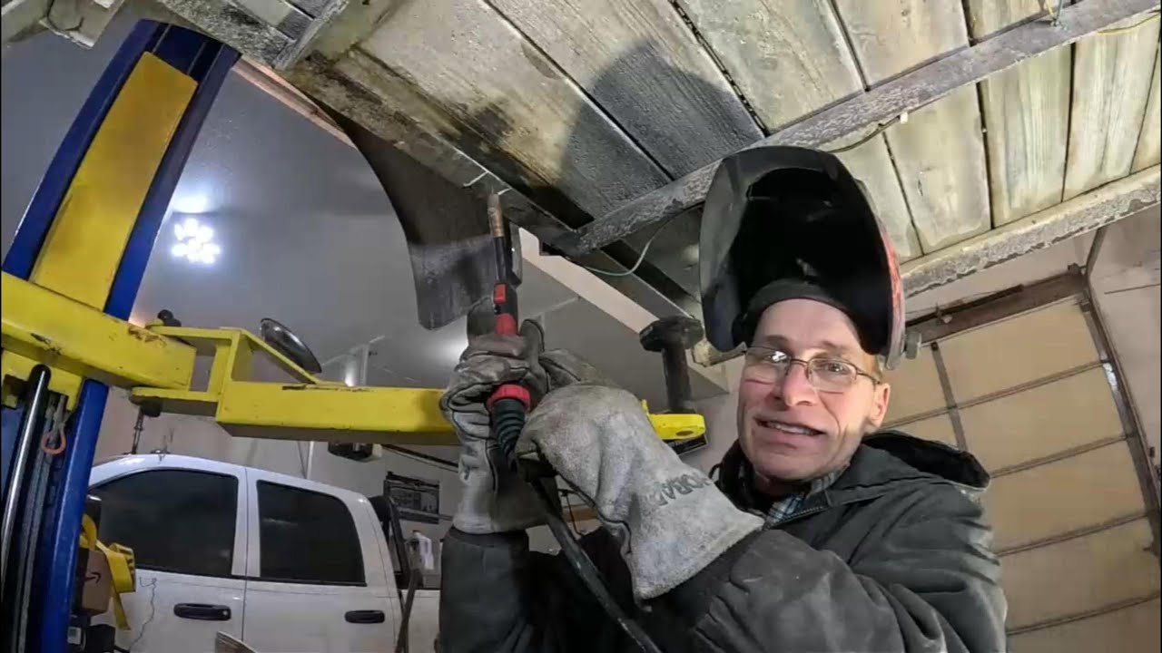 Utility Trailer Rebuild on an Iowa Farm - Bearings, Welding, Wiring & Tires